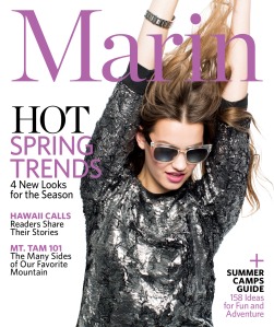 Marin magazine March 2014 cover